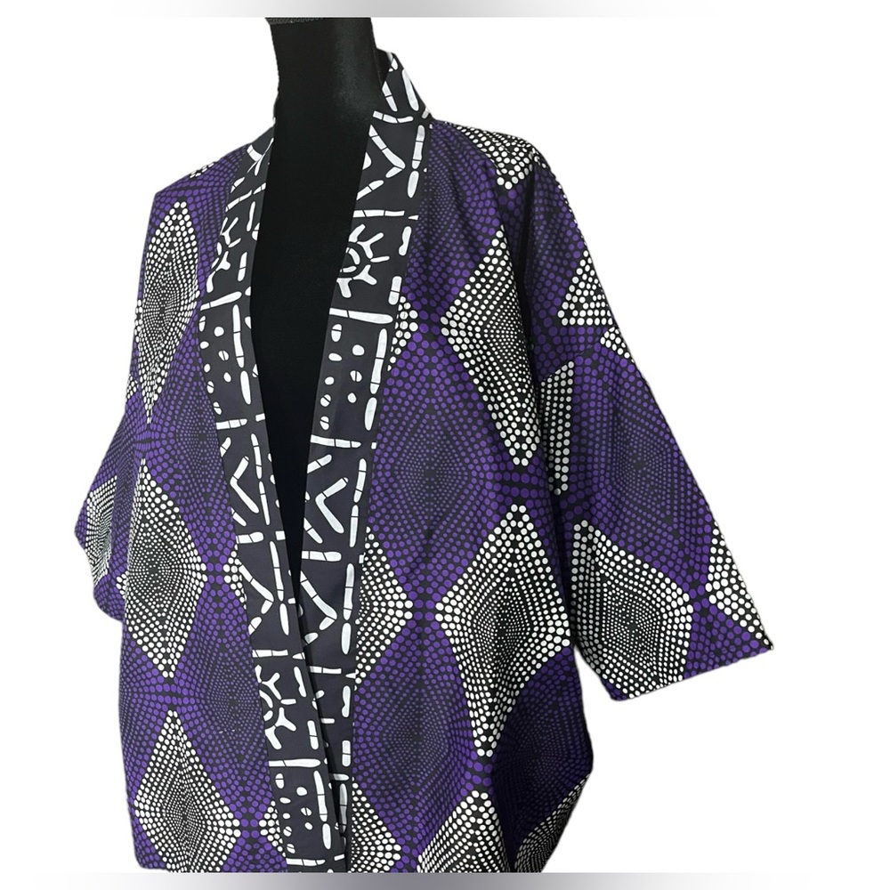 Purple Horizon Light weight Jacket/Duster - Picture 3 of 4